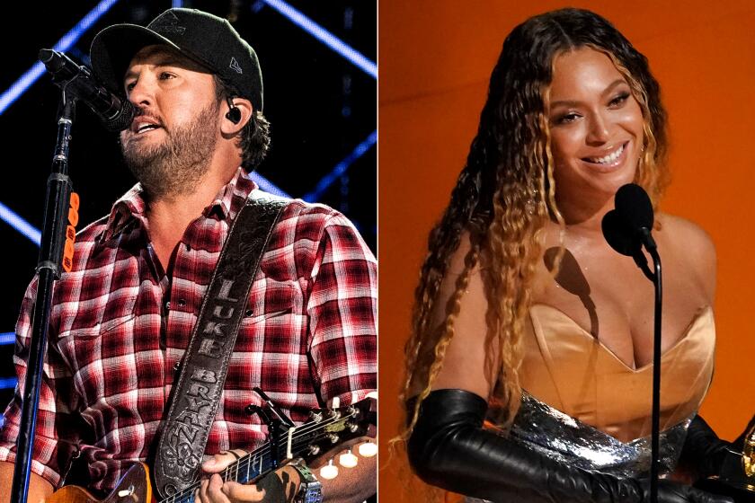 Luke Bryan and Beyoncé