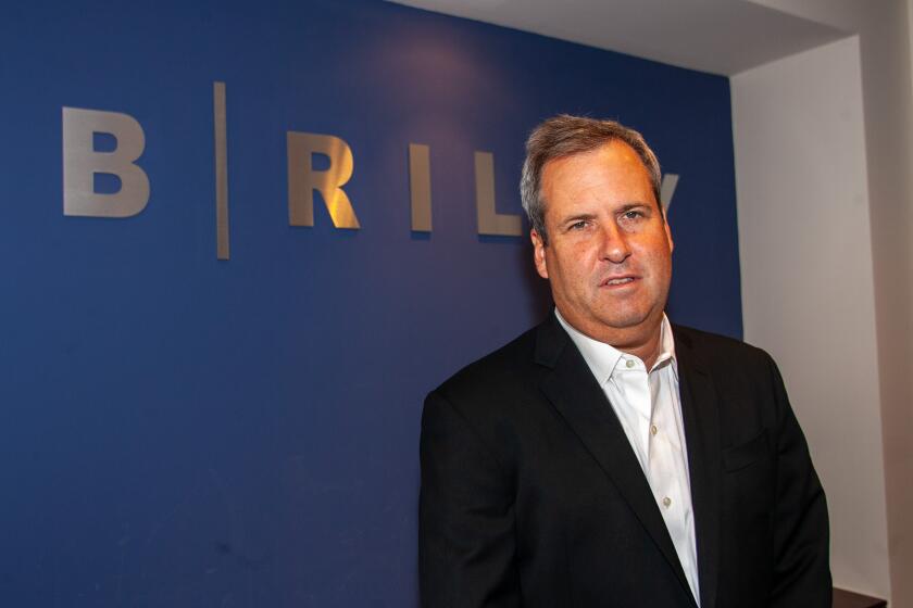 May 2015 photo of Bryant Riley of B. Riley Financial. (Photo by Ringo Chiu)